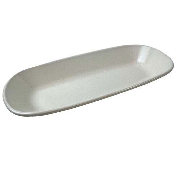 Pfaltzgraff Dishwasher Microwave Save Cream Stonewear Serving Dish Oval Bowl - Picture 1 of 16